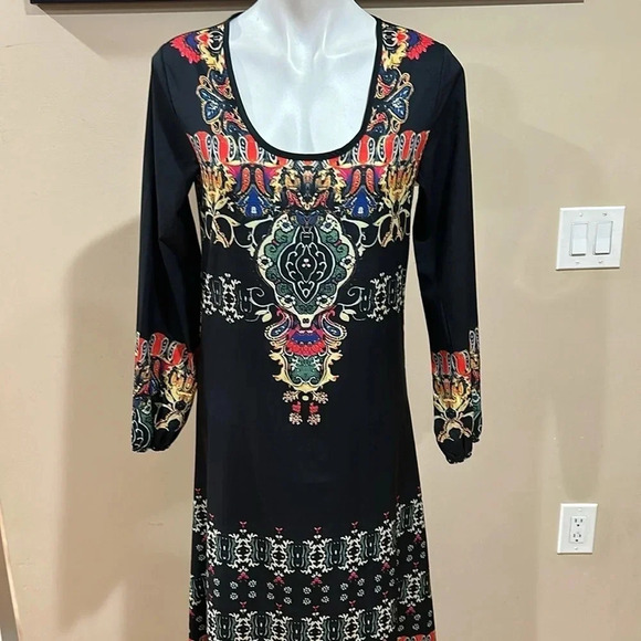 NORACORA New Dress Black FloralS - Picture 2 of 8